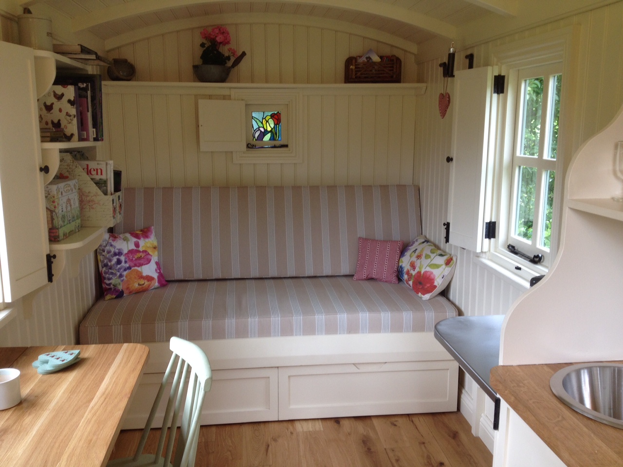 Shepherd's Hut Cushions finished